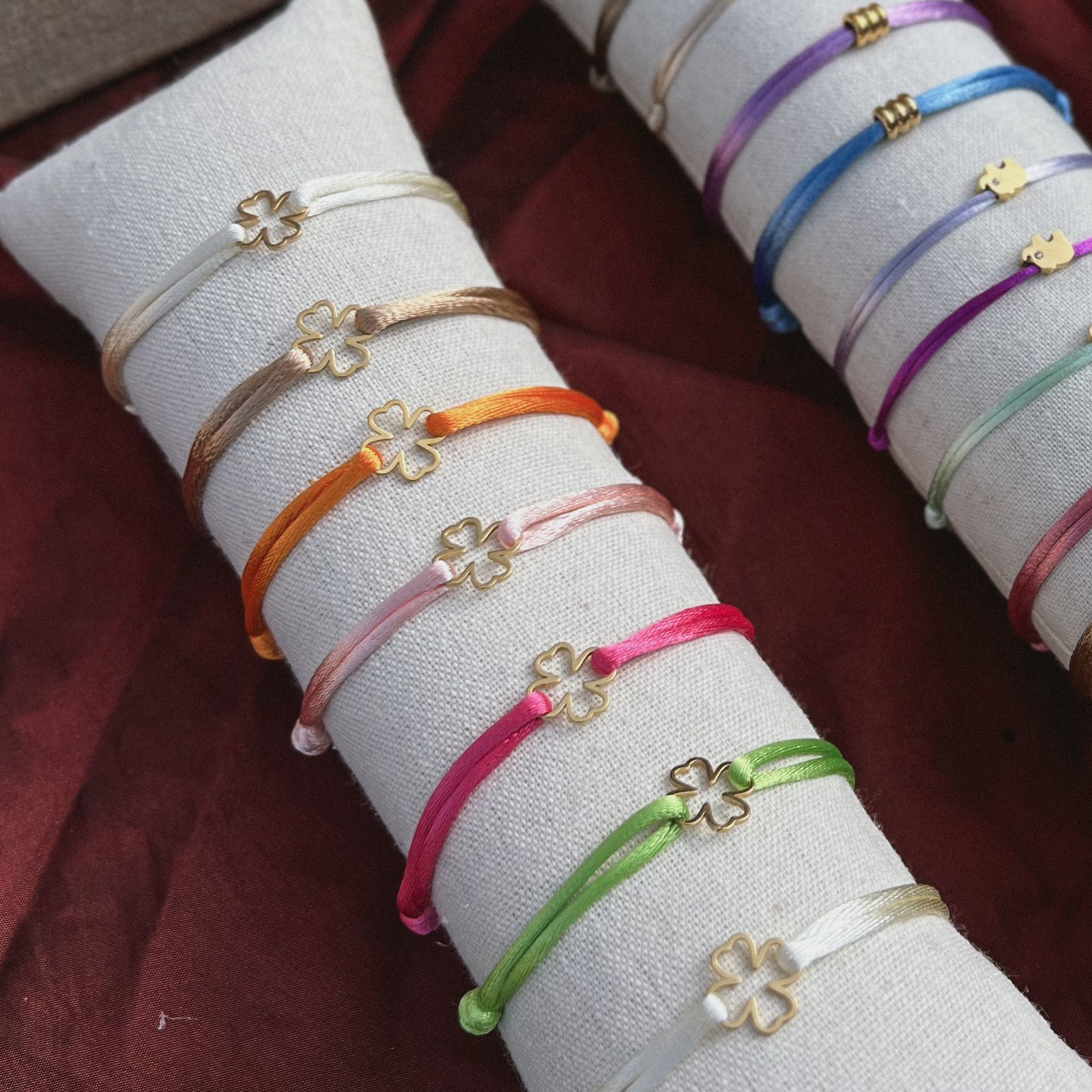 Satijnkoord Klaver - Afbeelding 4